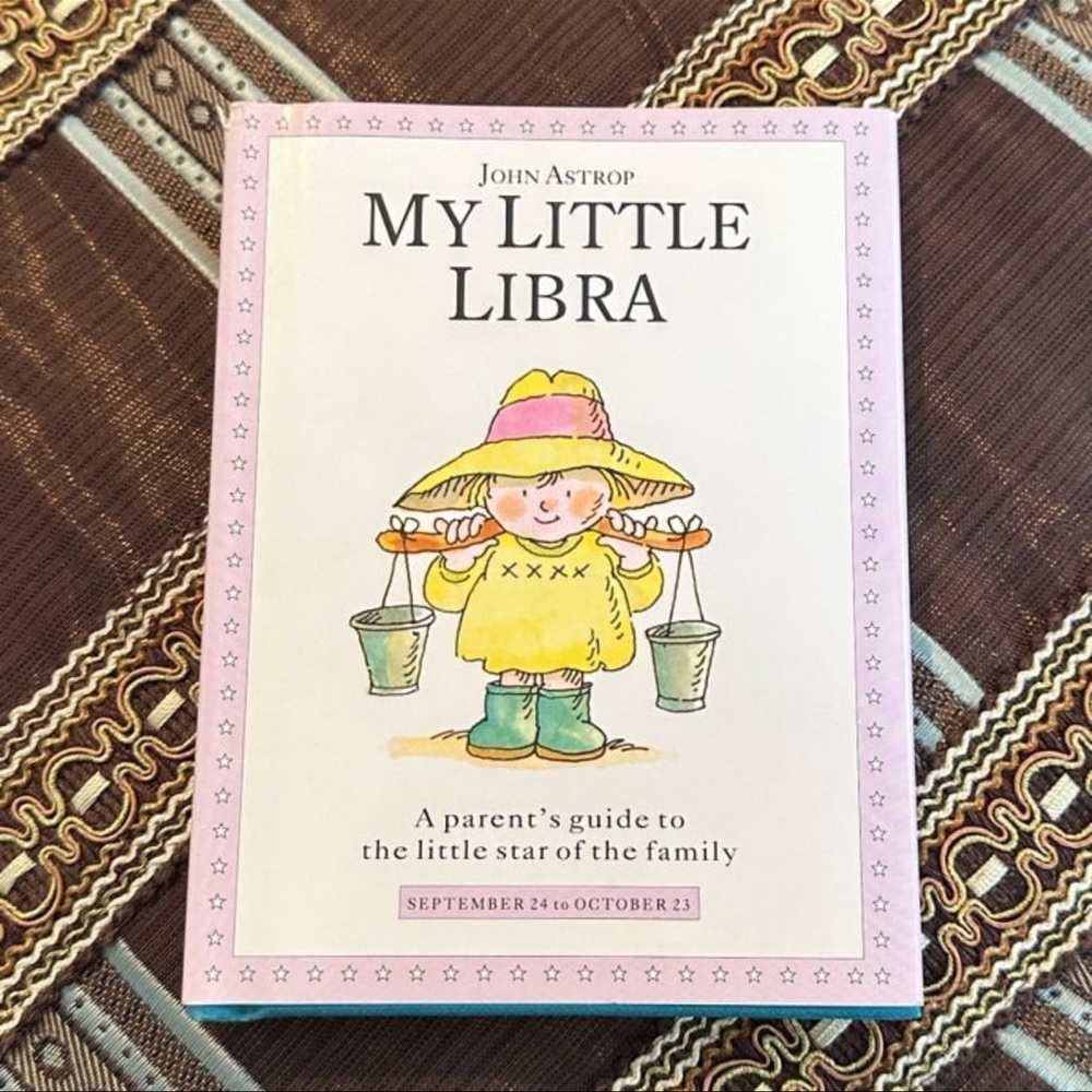 2/$10 My Little Libra Book By John Astrop